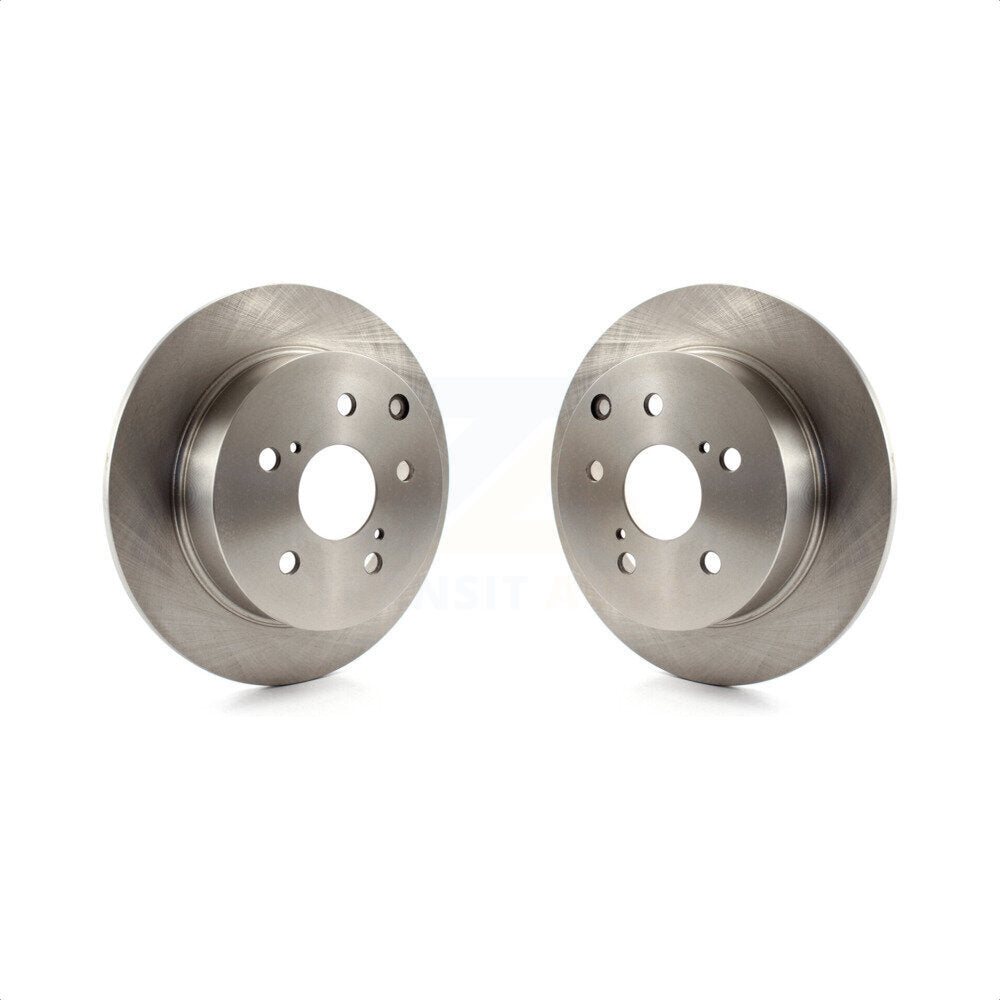 Rear Disc Brake Rotors Pair For Toyota Matrix Pontiac Vibe K8-100604