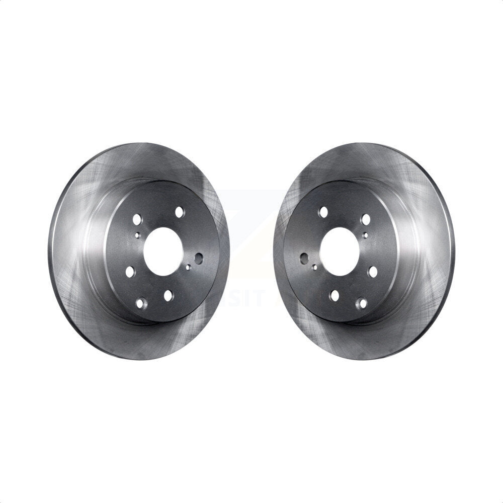 Rear Disc Brake Rotors Pair For Toyota RAV4 Lexus HS250h K8-100845