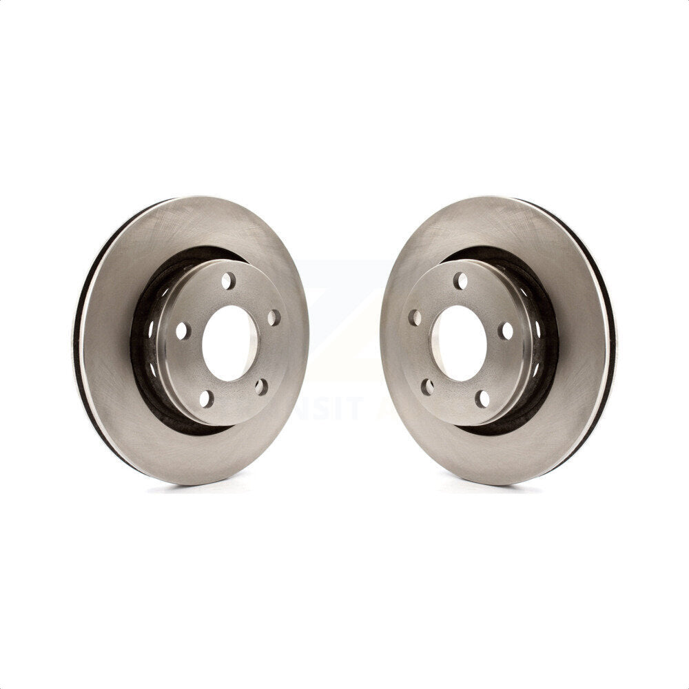 Rear Disc Brake Rotors Pair For Volkswagen Passat Audi A6 Quattro S6 K8-100761