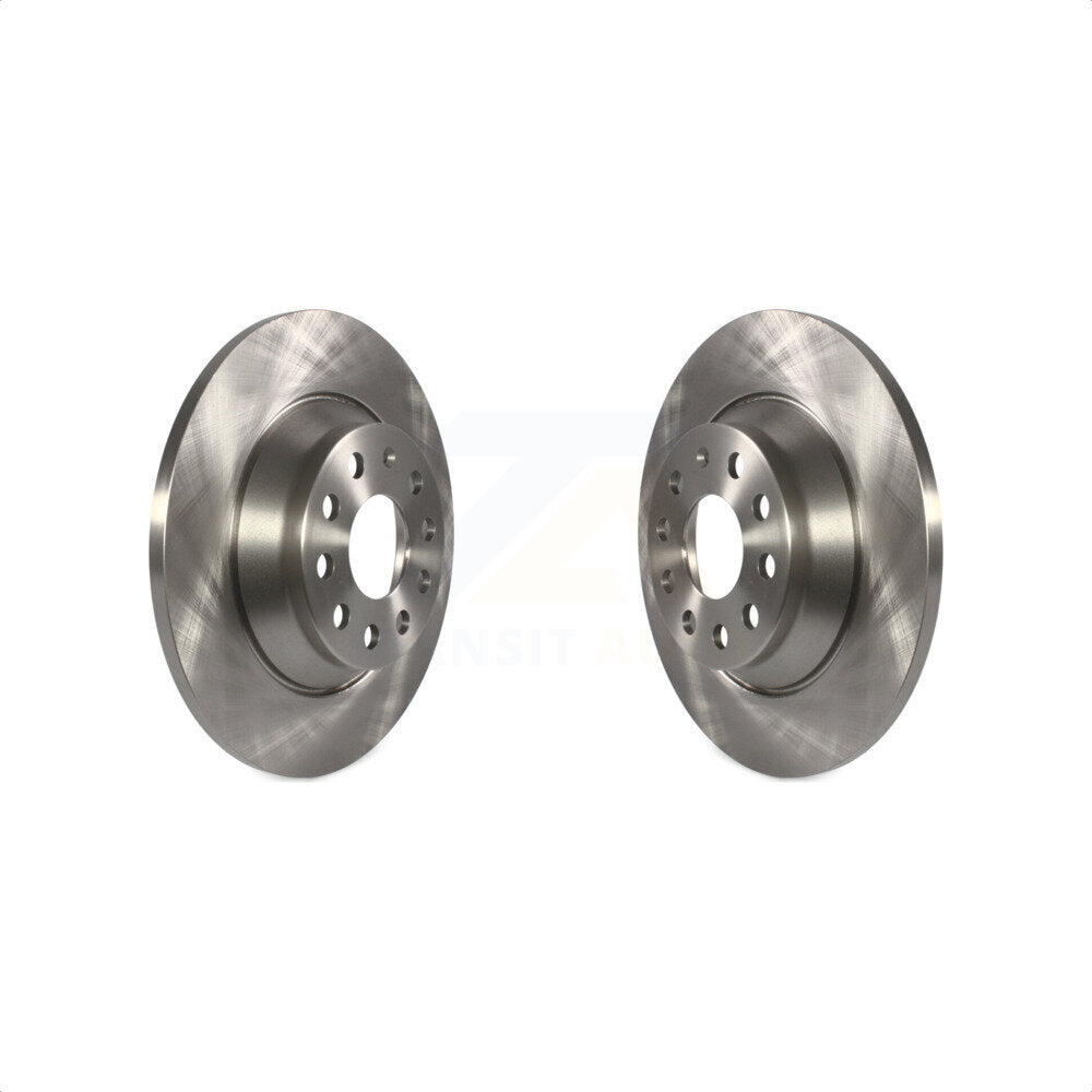 Rear Disc Brake Rotors Pair For Volkswagen Tiguan Jetta Audi Q3 Quattro TT K8-100943