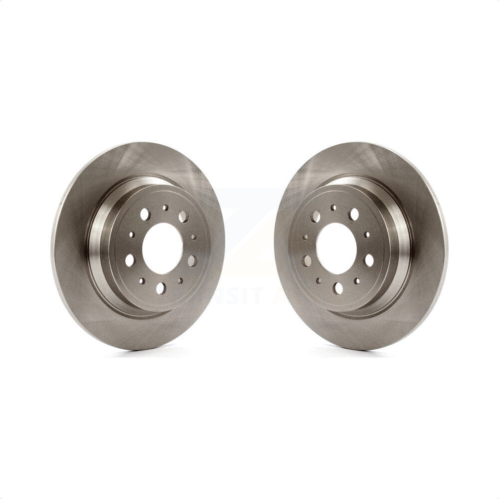 Rear Disc Brake Rotors Pair For Volvo S60 V70 XC70 S80 K8-100766