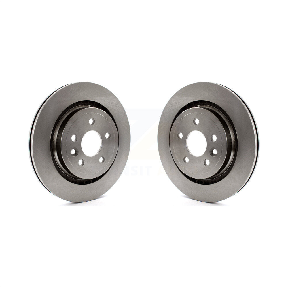 Rear Disc Brake Rotors Pair For Volvo S60 XC70 S80 V60 V70 K8-100873