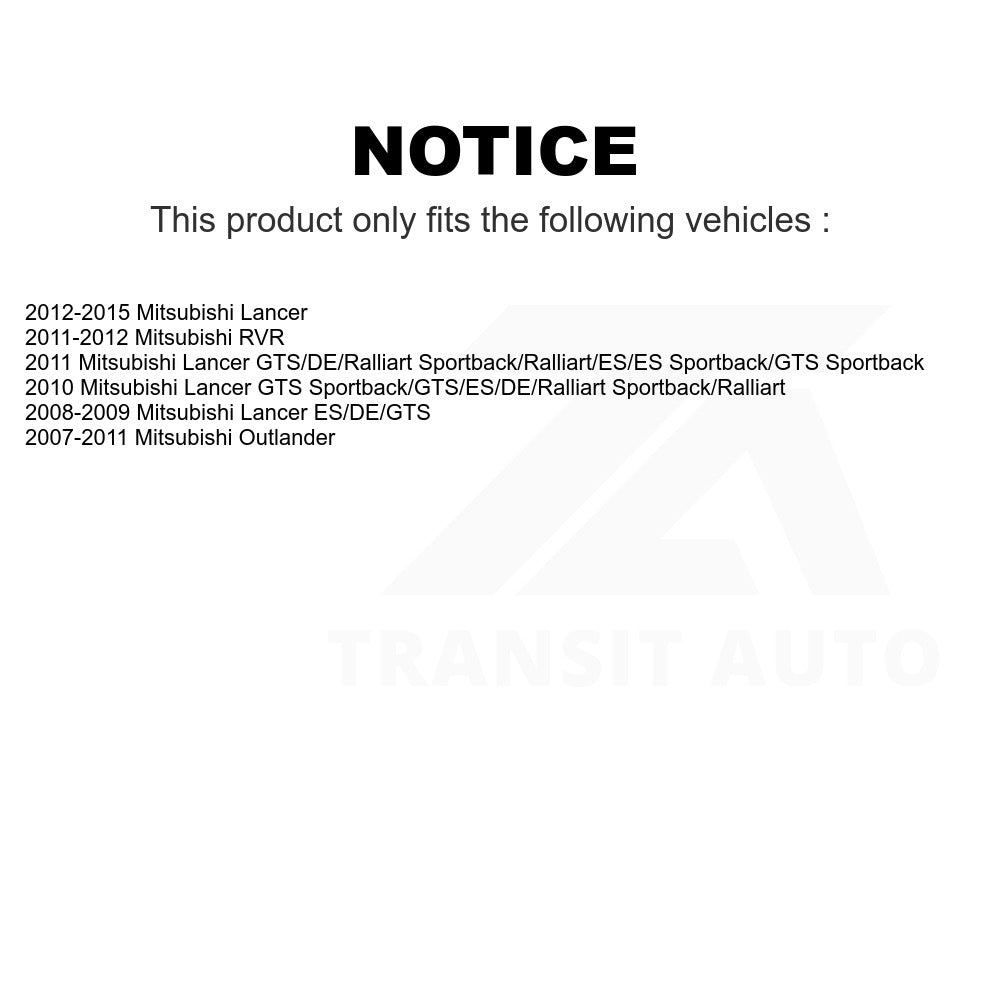 Rear Lower Forward Suspension Control Arm TOR-CK642642 For Mitsubishi Lancer Outlander RVR