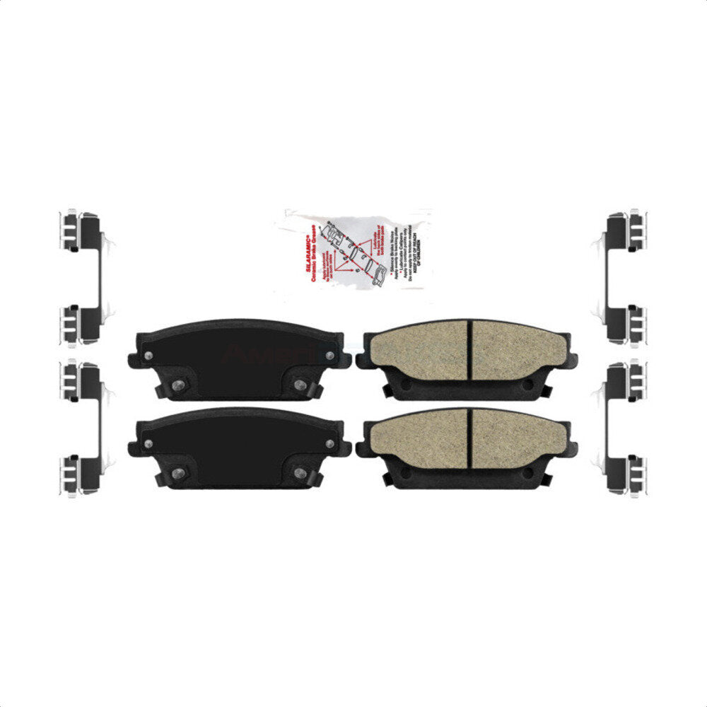 Rear Semi-Metallic Disc Brake Pads NWF-PRM1020 For Cadillac SRX STS CTS