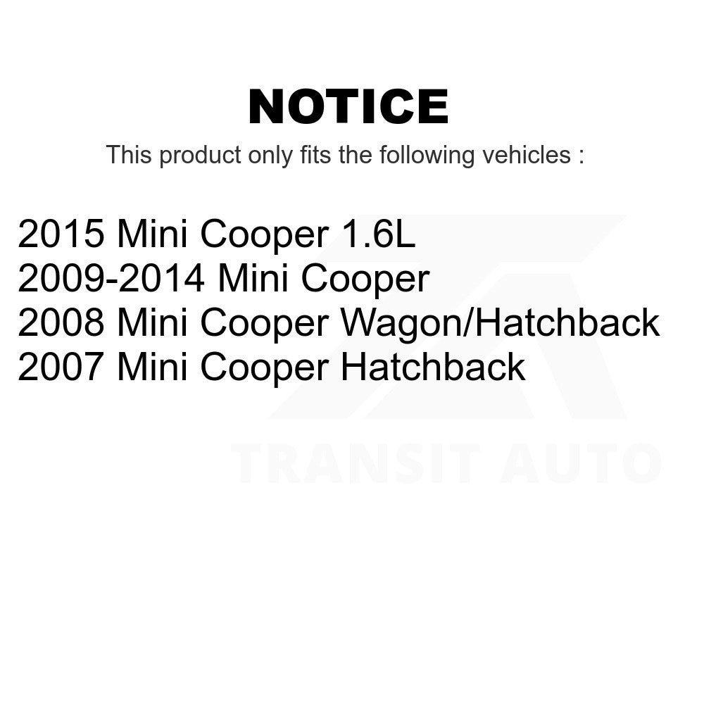 Rear Semi-Metallic Disc Brake Pads NWF-PRM1309 For Mini Cooper