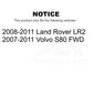 Rear Semi-Metallic Disc Brake Pads NWF-PRM1314 For Volvo S80 Land Rover LR2