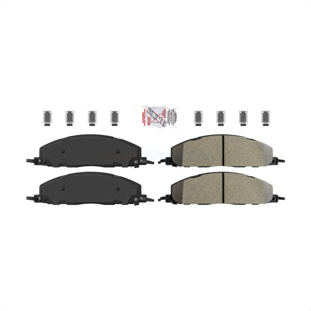Rear Semi-Metallic Disc Brake Pads NWF-PRM1400 For Ram 2500 3500 1500 Dodge