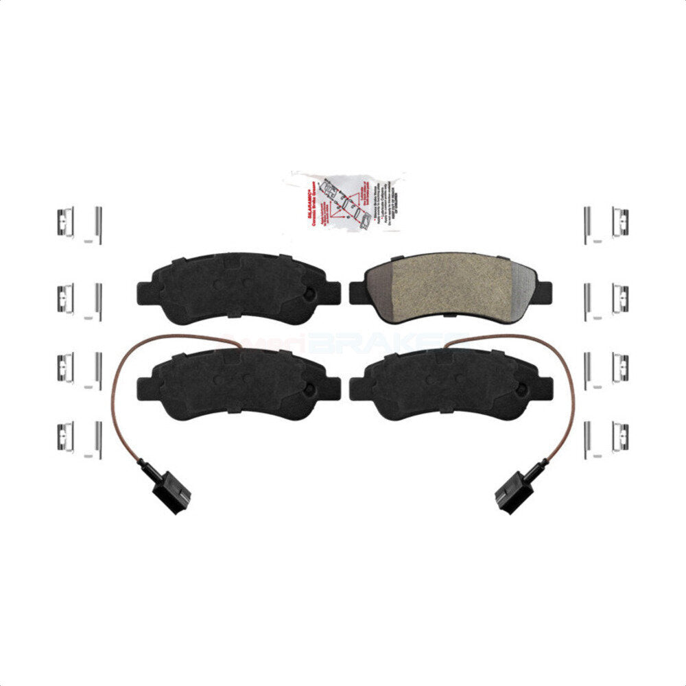 Rear Semi-Metallic Disc Brake Pads NWF-PRM1490 For Ram ProMaster 1500 2500 3500