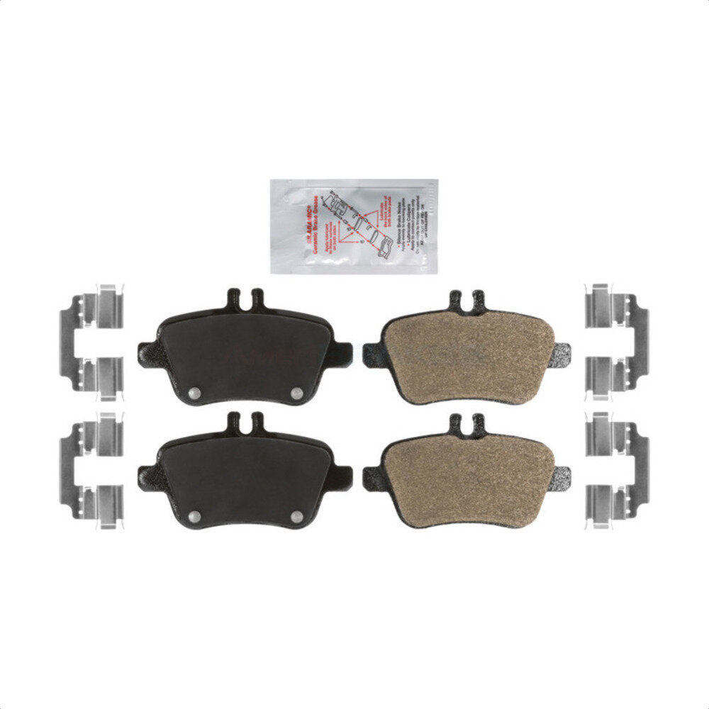 Rear Semi-Metallic Disc Brake Pads NWF-PRM1646 For Mercedes-Benz GLA250 CLA250 INFINITI QX30 SLK250 SLK350 SLC300 SLK300 B Electric Drive B250e B250