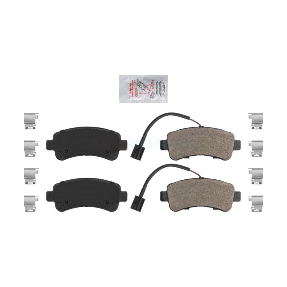 Rear Semi-Metallic Disc Brake Pads NWF-PRM1746 For Ram ProMaster 1500 2500 3500