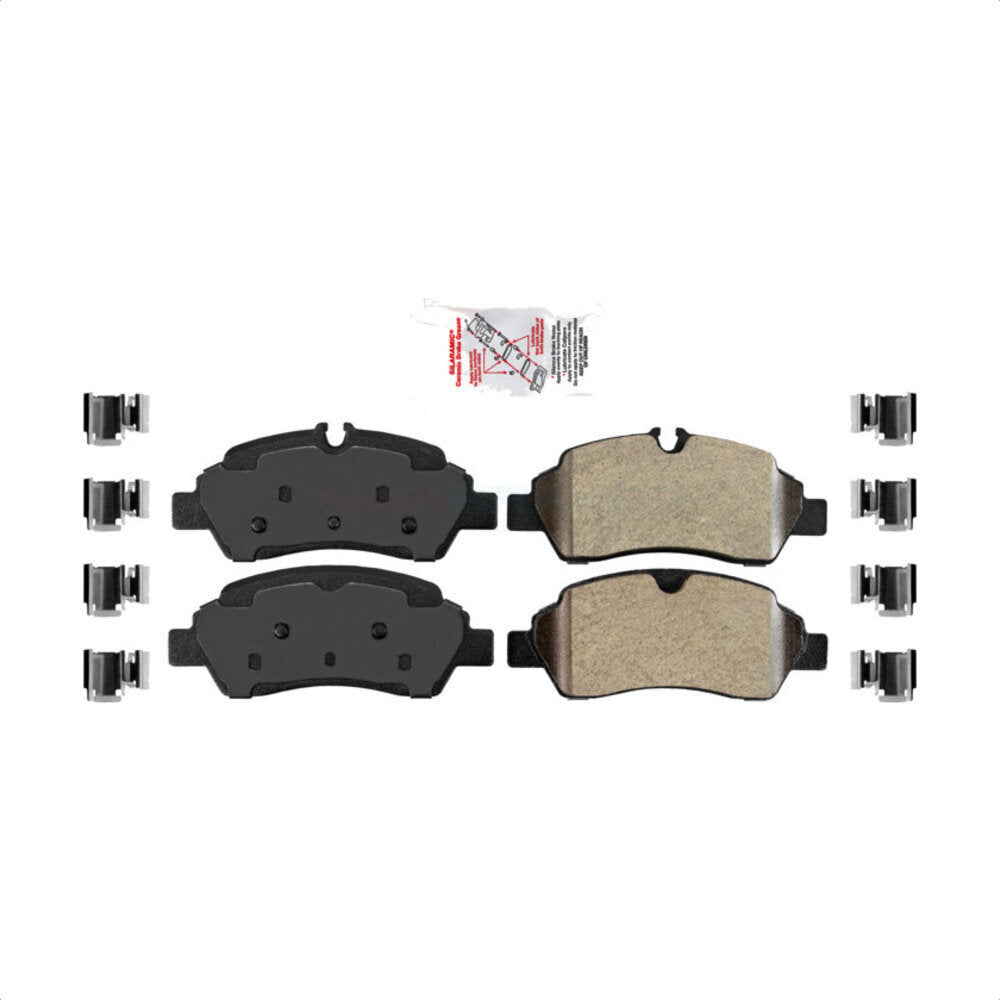 Rear Semi-Metallic Disc Brake Pads NWF-PRM1775 For 2015-2019 Ford Transit-250 Transit-350 Transit-150 HD