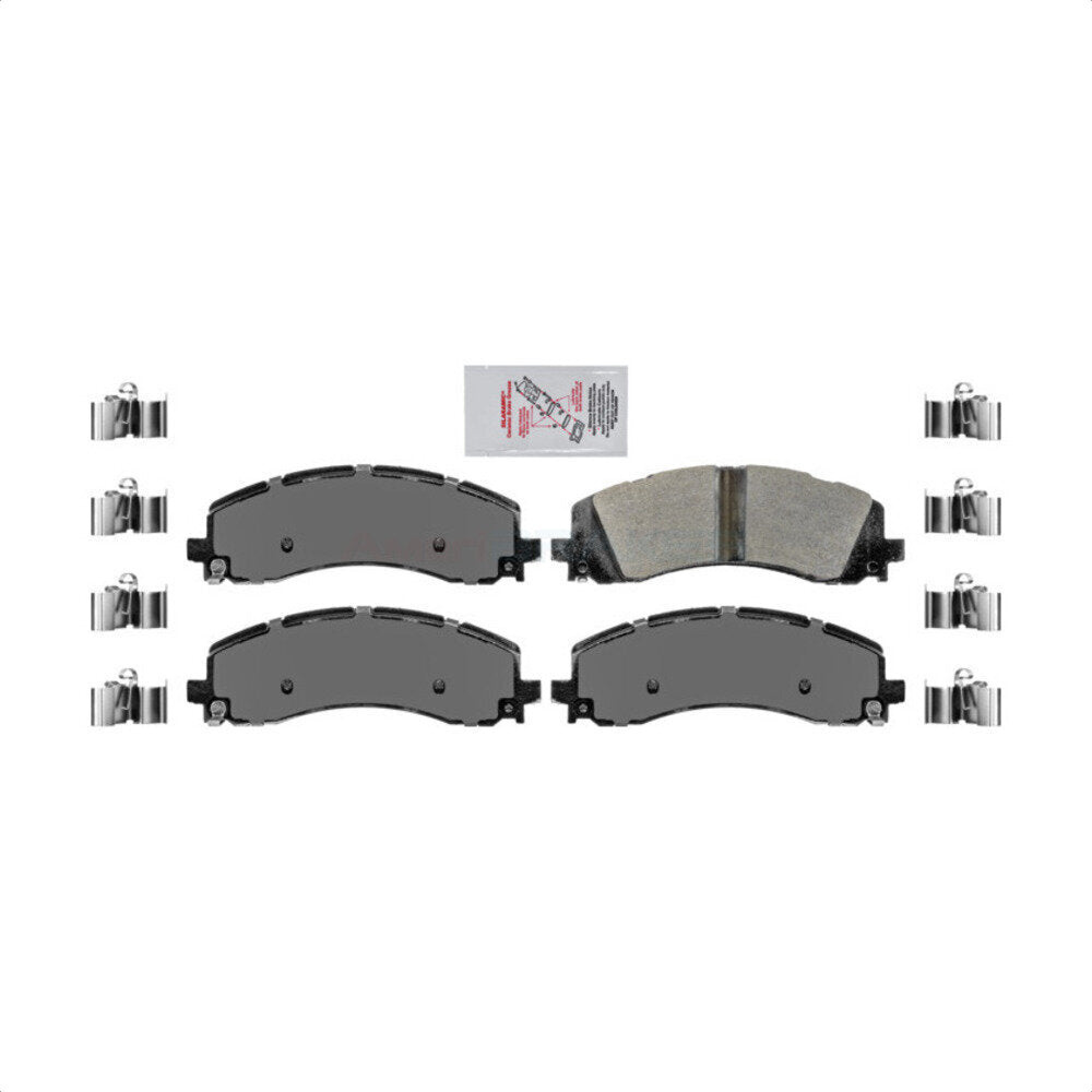 Rear Semi-Metallic Disc Brake Pads NWF-PRM2225 For 2019-2022 Ram 2500 3500