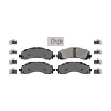 Rear Semi-Metallic Disc Brake Pads NWF-PRM2225 For 2019-2022 Ram 2500 3500