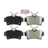 Rear Semi-Metallic Disc Brake Pads NWF-PRM627 For Ford Mustang