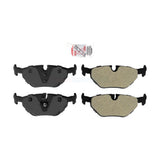 Rear Semi-Metallic Disc Brake Pads NWF-PRM763 For BMW 325i 325Ci Z4 Saab 9-5 323i 325xi 328i 9-3 318i 323Ci 318ti 328is 328Ci 323is 318is 320i