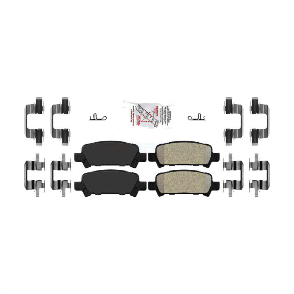 Rear Semi-Metallic Disc Brake Pads NWF-PRM770 For Subaru Outback Forester Legacy Impreza Baja