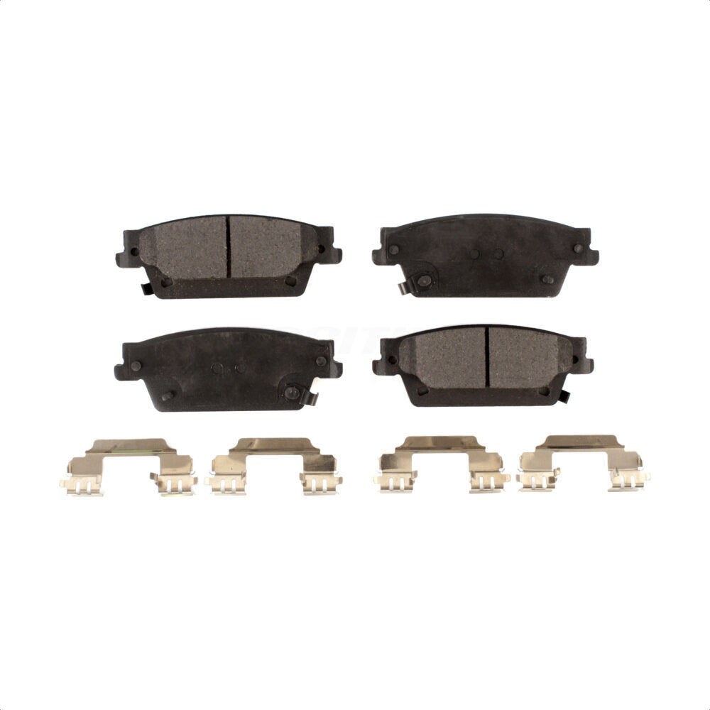 Rear Semi-Metallic Disc Brake Pads PPF-D1020 For Cadillac SRX STS CTS