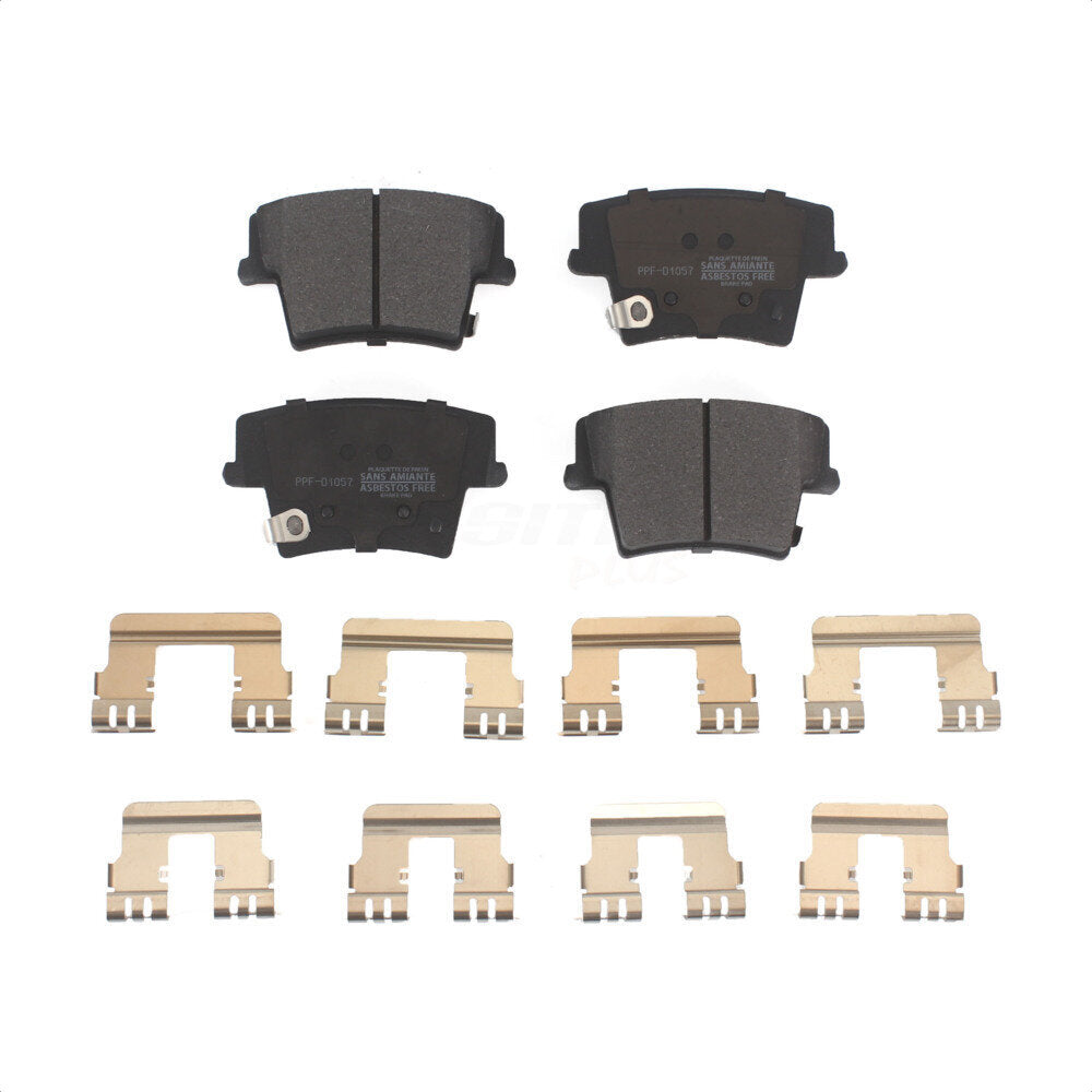 Rear Semi-Metallic Disc Brake Pads PPF-D1057 For Dodge Charger Chrysler 300 Challenger Magnum Avenger