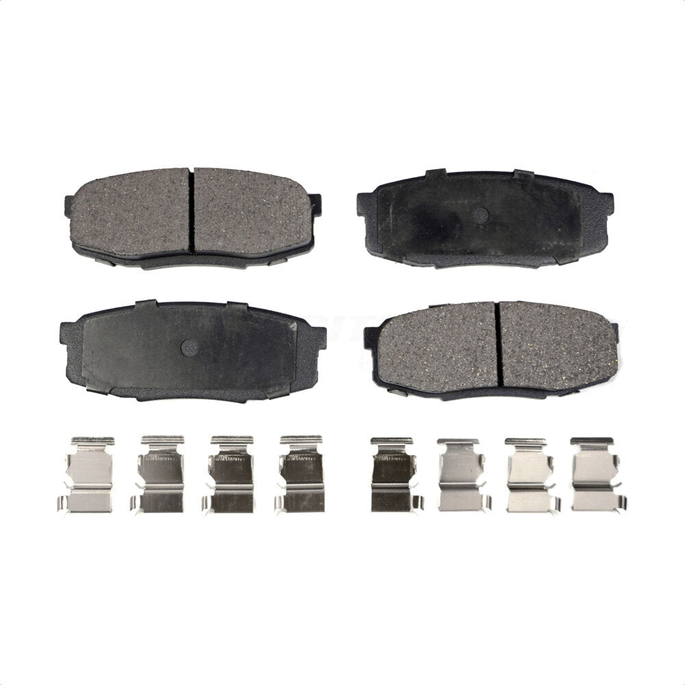 Rear Semi-Metallic Disc Brake Pads PPF-D1304 For Toyota Tundra Sequoia Lexus LX570 Land Cruiser