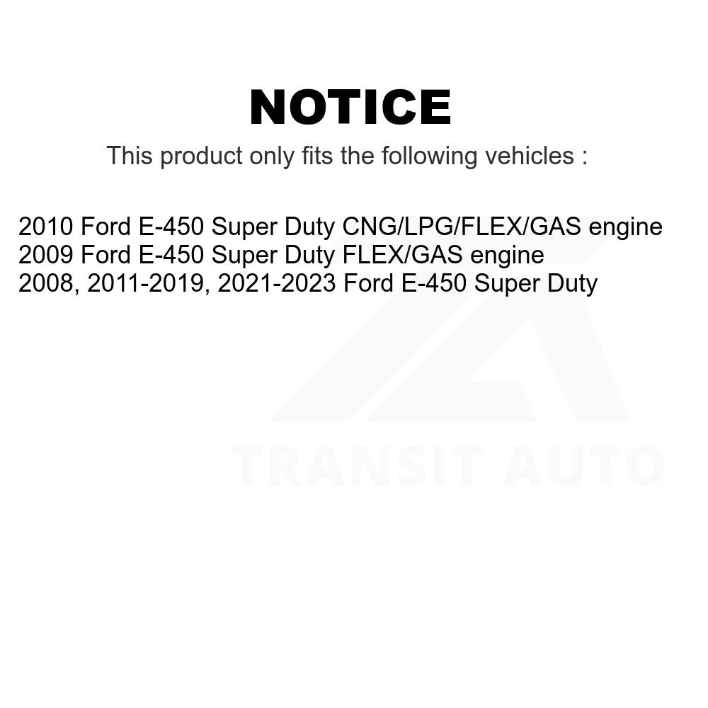 Rear Semi-Metallic Disc Brake Pads PPF-D1330 For Ford E-450 Super Duty