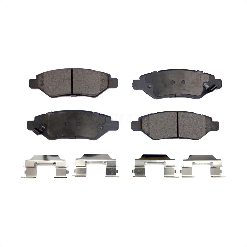 Rear Semi-Metallic Disc Brake Pads PPF-D1337 For Cadillac Chevrolet Camaro SRX CTS Saab 9-4X