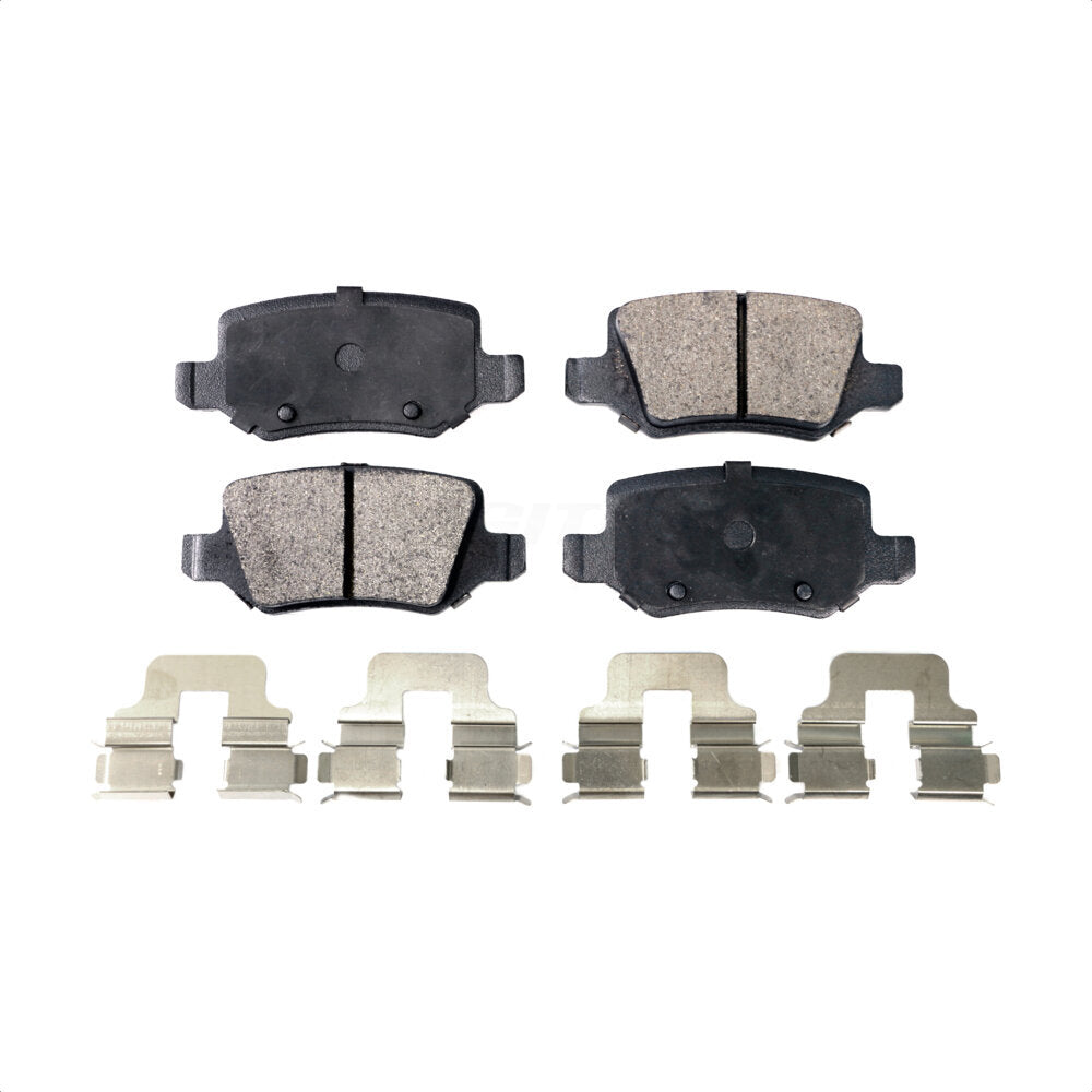 Rear Semi-Metallic Disc Brake Pads PPF-D1358 For 2006-2011 Mercedes-Benz B200