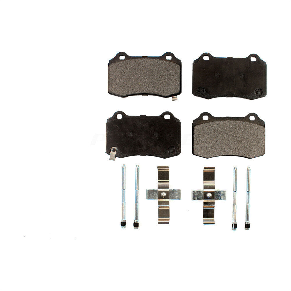 Rear Semi-Metallic Disc Brake Pads PPF-D1428 For Tesla S Hyundai Genesis Coupe