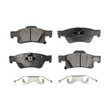 Rear Semi-Metallic Disc Brake Pads PPF-D1498 For Jeep Grand Cherokee Dodge Durango WK