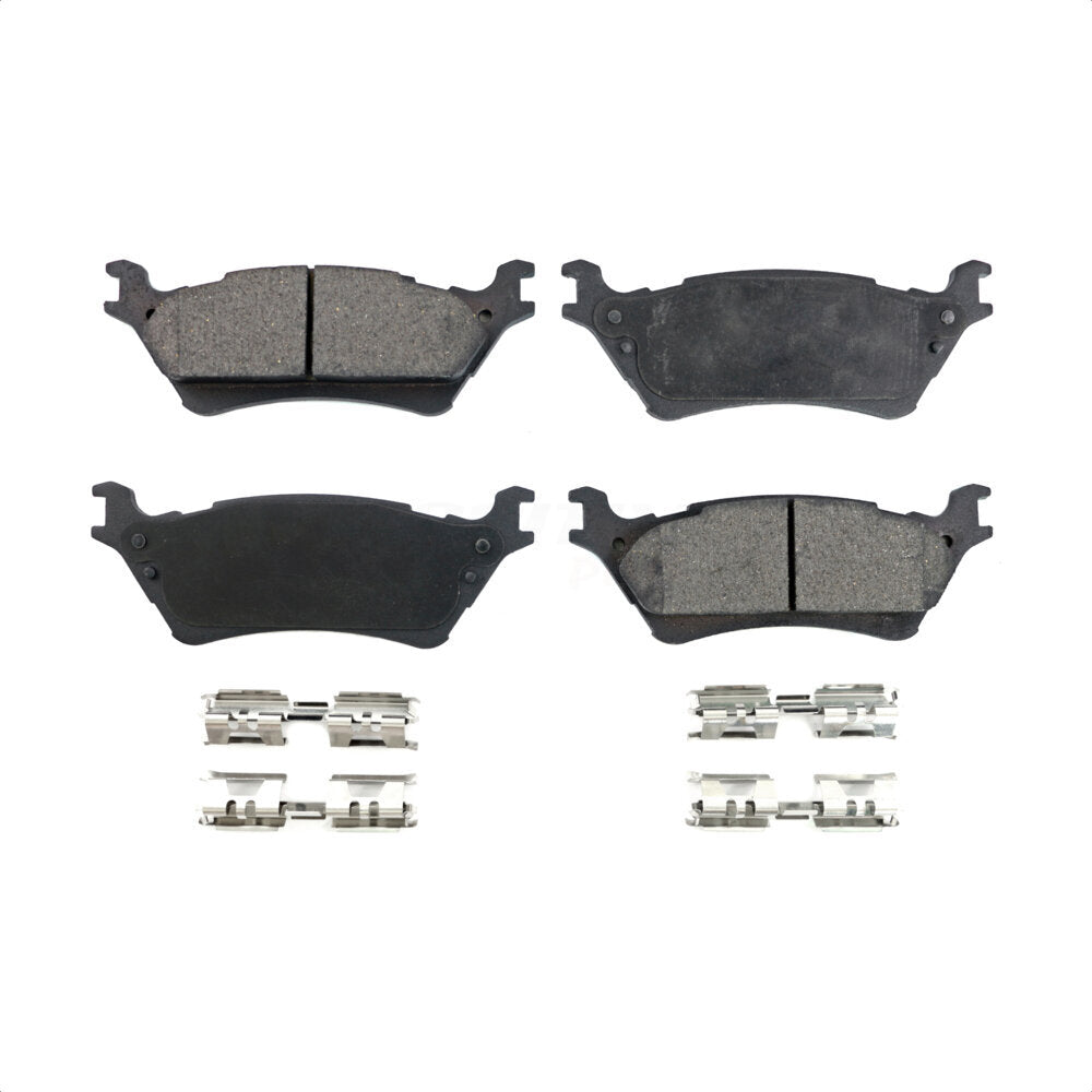 Rear Semi-Metallic Disc Brake Pads PPF-D1602 For Ford F-150
