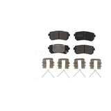 Rear Semi-Metallic Disc Brake Pads PPF-D1829 For Hyundai Sonata Kia Optima