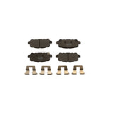Rear Semi-Metallic Disc Brake Pads PPF-D1841 For Honda HR-V CR-Z