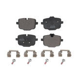 Rear Semi-Metallic Disc Brake Pads PPF-D1850 For BMW X3 X5 530i xDrive 540i X7 750i 530e 740i X4 M550i 640i Gran Turismo 740e Alpina B7 X6 540d 840i Coupe 750Li