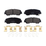 Rear Semi-Metallic Disc Brake Pads PPF-D2032 For 2017-2023 Nissan TITAN