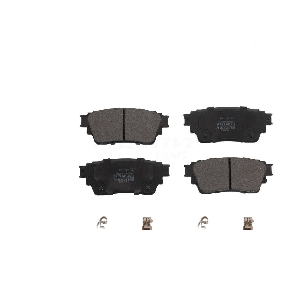 Rear Semi-Metallic Disc Brake Pads PPF-D2135 For Mitsubishi Outlander Eclipse Cross PHEV