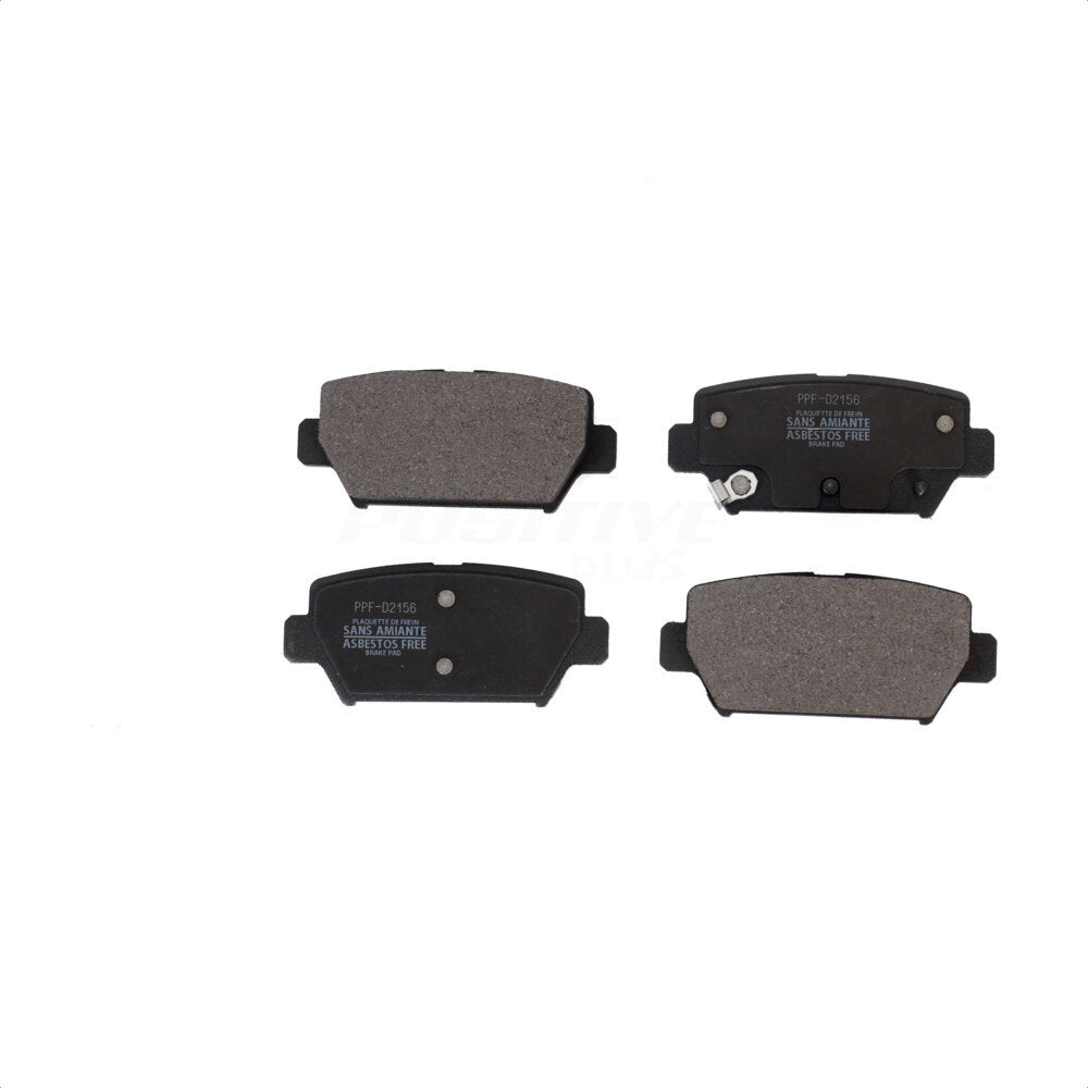 Rear Semi-Metallic Disc Brake Pads PPF-D2156 For Mitsubishi Eclipse Cross With Manual Parking