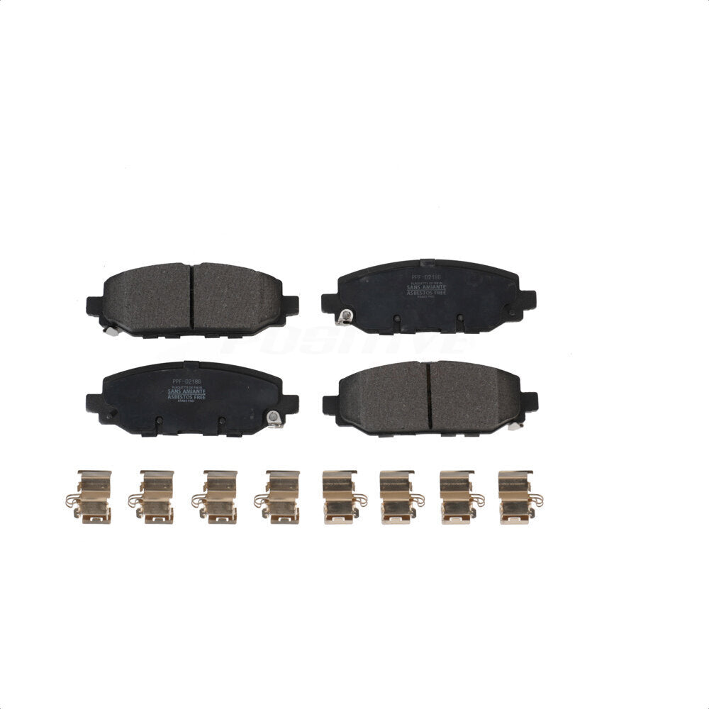 Rear Semi-Metallic Disc Brake Pads PPF-D2186 For Jeep Wrangler