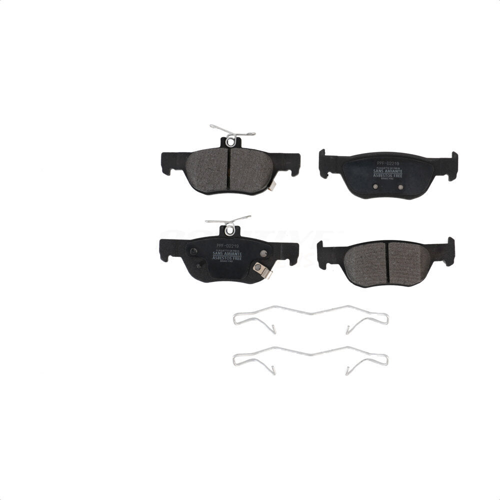 Rear Semi-Metallic Disc Brake Pads PPF-D2219 For Mazda 3 CX-30 Sport MX-30 EV