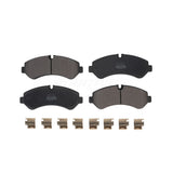 Rear Semi-Metallic Disc Brake Pads PPF-D2236 For Freightliner Sprinter 3500 Mercedes-Benz 4500 3500XD