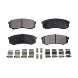 Rear Semi-Metallic Disc Brake Pads PPF-D606 For Toyota 4Runner Lexus Sequoia GX460 FJ Cruiser GX470 Land LX450 Mercedes-Benz C43 AMG