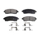 Rear Semi-Metallic Disc Brake Pads PPF-D757 For Ford F-250 Super Duty F-350 Excursion