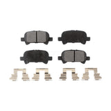 Rear Semi-Metallic Disc Brake Pads PPF-D828 For Toyota Camry Avalon Solara