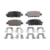Rear Semi-Metallic Disc Brake Pads PPF-D905 For Nissan Altima Rogue Sentra INFINITI Murano Maxima Pathfinder G35 G37 QX60 Q50 Sport Quest Juke Select 350Z LEAF FX35 M35 370Z QX50 JX35 Q60 Suzuki Grand