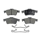 Rear Semi-Metallic Disc Brake Pads PPF-D973 For Mazda 3 Saab 9-3 5