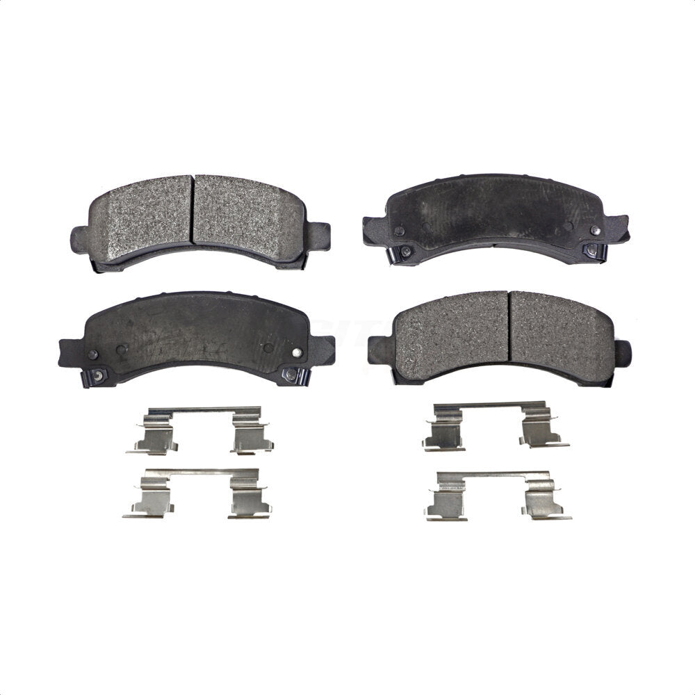 Rear Semi-Metallic Disc Brake Pads PPF-D974 For Chevrolet Express 3500 2500 GMC Savana 4500