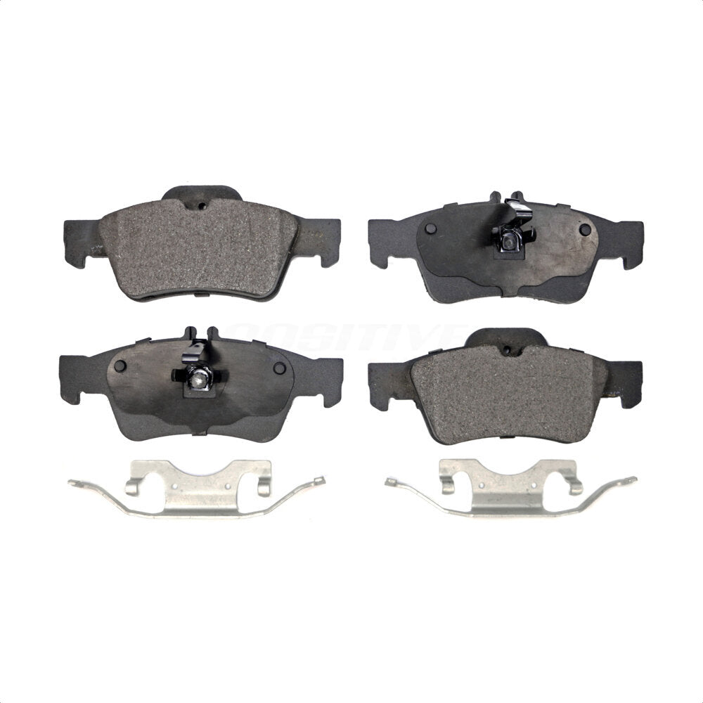 Rear Semi-Metallic Disc Brake Pads PPF-D986 For Mercedes-Benz E350 S550 E320 CLS550 SL500 E550 E500 S430 S500 SL550 E400 CLS500 CLS400 E250 CL550 S350 CL500 E63 AMG S600 SL63 S400 SL600 CL600 SL65