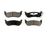 Rear Semi-Metallic Disc Brake Pads PPF-D998 For 2004-2008 Chrysler Pacifica
