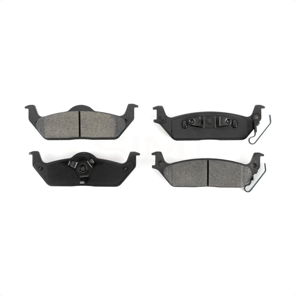 Rear Semi-Metallic Disc Brake Pads SIM-1012 For Ford F-150 Lincoln Mark LT