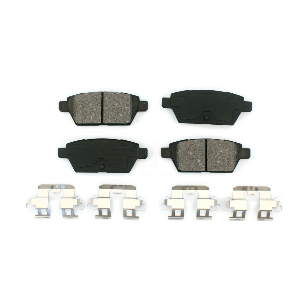 Rear Semi-Metallic Disc Brake Pads SIM-1161 For Ford Fusion Mazda 6 Lincoln MKZ Mercury Milan Zephyr