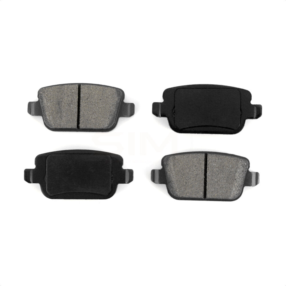 Rear Semi-Metallic Disc Brake Pads SIM-1314 For Volvo S80 Land Rover LR2