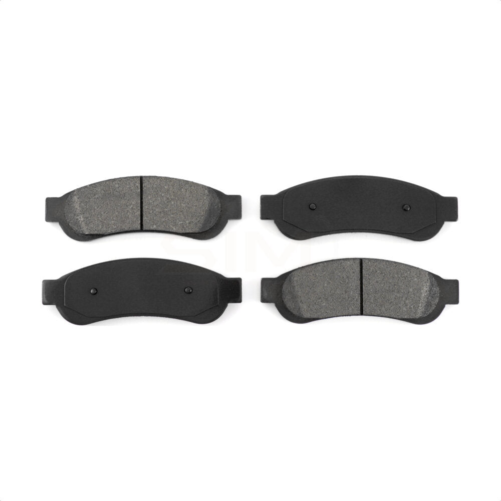 Rear Semi-Metallic Disc Brake Pads SIM-1334 For Ford F-250 Super Duty F-350 F-450